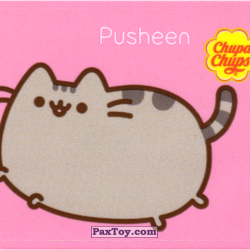 PaxToy 07 (Розовый фон)   Pusheen скачет довольный