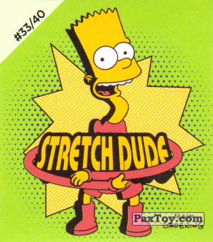 PaxToy.com #33 / 40 Stretch Dude из Cheetos: The Simpsons Bartman