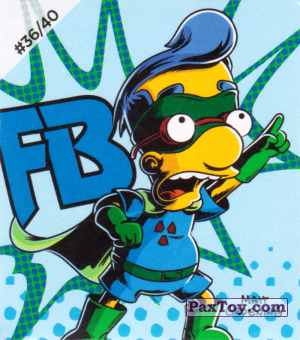 PaxToy.com #36 / 40 FB из Cheetos: The Simpsons Bartman