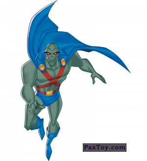 PaxToy.com - 06 Martian Manhunter (Сторна-back) из Z Energy: DC Super Heroes (Blokhedz)