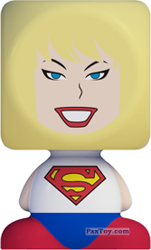 PaxToy.com 08 Supergirl из Z Energy: DC Super Heroes (Blokhedz)