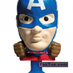 PaxToy 02 Captain America (Stikeez)