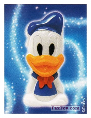 PaxToy.com 03 Donald Duck - Mickey Mouse & Friends (Sticker) из REWE: Die Disney Wikkeez Stickers