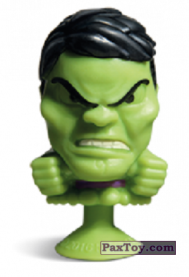 PaxToy.com  Stikeez, Прилипалы 05 Huk (Stikeez) из Carrefour: Marvel Avengers (Megapopz)