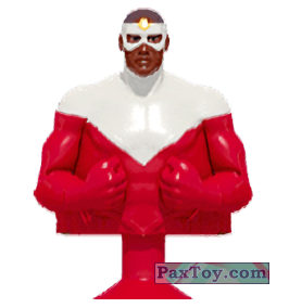 PaxToy.com - 06 Falcon (Canada) (Сторна-back) из Air Miles: Marvel Mania (Micropopz)