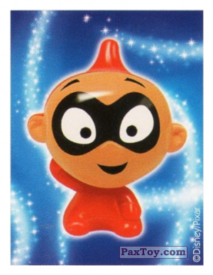 PaxToy.com 11 Jack-Jack - The Incredibles (Sticker) из REWE: Die Disney Wikkeez Stickers