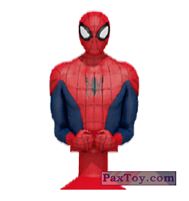 PaxToy.com - 13 Spider-Man (Canada) (Сторна-back) из Air Miles: Marvel Mania (Micropopz)