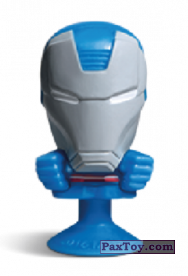 PaxToy.com 14 Iron Patriot (Stikeez) из Carrefour: Marvel Avengers (Megapopz)