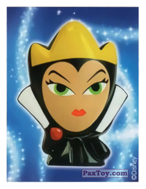PaxToy.com 16 Evil Queen - Snow White (Sticker) из REWE: Die Disney Wikkeez Stickers