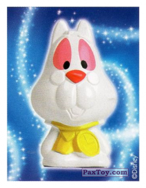 PaxToy.com - 19 White Rabbit - Alice in Wonderland (Sticker) из REWE: Die Disney Wikkeez Stickers