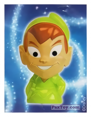 PaxToy.com 21 Peter Pan - Peter Pan (Sticker) из REWE: Die Disney Wikkeez Stickers