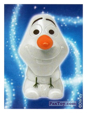 PaxToy.com - 22 Olaf - Frozen (Sticker) из REWE: Die Disney Wikkeez Stickers