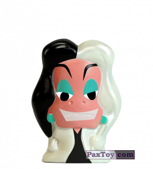 PaxToy.com 26 Cruella de Vil - 101 Dalmatians из REWE: Die Disney Wikkeez Toys