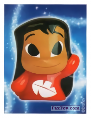 PaxToy.com - 28 Lilo - Lilo & Stitch (Sticker) из REWE: Die Disney Wikkeez Stickers