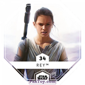 PaxToy.com - 34 Rey из REWE: Star Wars Cosmic Shells
