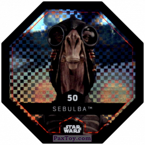 PaxToy.com #50 Sebulba Foil из Bi-Lo: Star Wars Cosmic Shells