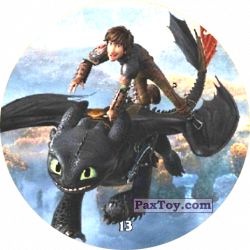 PaxToy 13 Hiccup & Toothless