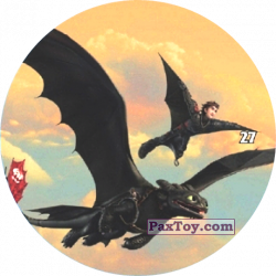 PaxToy 27 Hiccup flying with Toothless