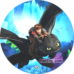 PaxToy 45 Hiccup & Toothless