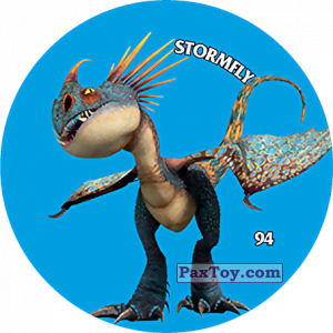 PaxToy.com 94 Stormfly - METAL TAZO из Chipicao: Как приручить дракона 3