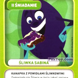 PaxToy 009 Sliwka Sabina (II Sniadanie)