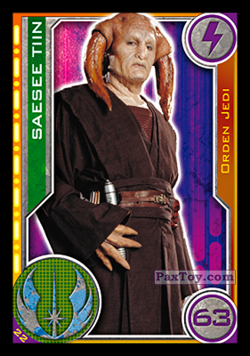 PaxToy.com - 022 Saesee Tiin из Carrefour: Star Wars El Camino De Los Jedi (Cards)