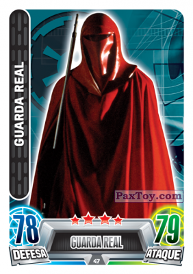 PaxToy.com - 047 Guarda Real do Imperador из Topps: Star Wars Force Attax Heroes y Villanos from Continente