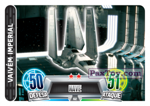 PaxToy.com  Карточка / Card 062 Vaivem Imperial из Continente: Star Wars Force Attax 100 Cards 2017
