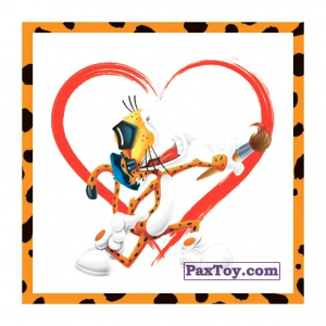 PaxToy.com  Наклейка / Стикер 20 Честер Любит!!! из Cheetos: АРРРТ Академия!