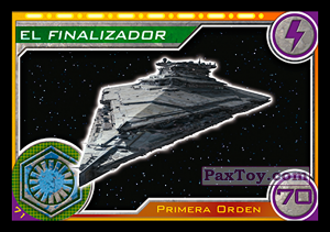 PaxToy.com 071 El Finalizador из Carrefour: Star Wars El Camino De Los Jedi (Cards)