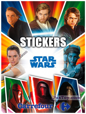 PaxToy Carrefour: Star Wars El Camino De Los Jedi (Stickers)