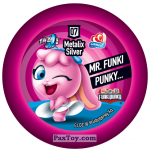 PaxToy.com - 007 Bunnie (Сторна-back) из Sabritas: Super Funki Punky