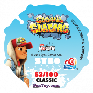 PaxToy.com - 052 Frizzy (Сторна-back) из Gamesa: Subway surfers