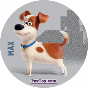 PaxToy.com  Фишка / POG / CAP / Tazo 065 Max из Cheetos: La Vida Secreta De Tus Mascotas