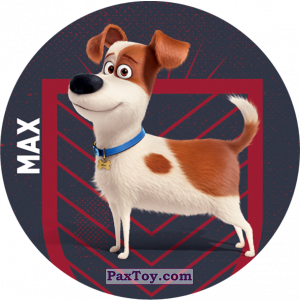 PaxToy.com  Фишка / POG / CAP / Tazo 068 Max из Cheetos: La Vida Secreta De Tus Mascotas