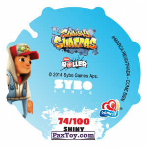 PaxToy.com - 074 Frizzy (Сторна-back) из Gamesa: Subway surfers