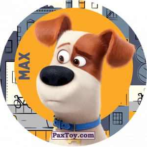 PaxToy.com  Фишка / POG / CAP / Tazo 074 Max из Cheetos: La Vida Secreta De Tus Mascotas