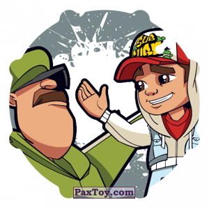 PaxToy.com 079 Jake & The Inspector из Gamesa: Subway surfers