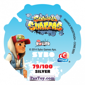 PaxToy.com - 079 Jake & The Inspector (Сторна-back) из Gamesa: Subway surfers