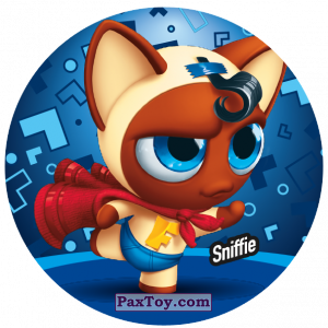 PaxToy.com  Фишка / POG / CAP / Tazo 083 Sniffie из Gamesa: Super Funki Punky