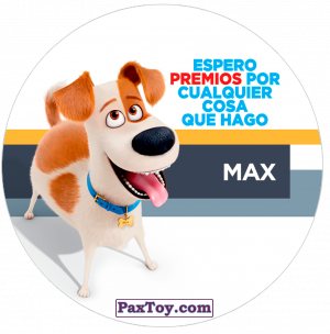 PaxToy.com  Фишка / POG / CAP / Tazo 086 Max из Cheetos: La Vida Secreta De Tus Mascotas
