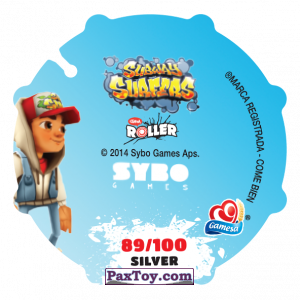 PaxToy.com - 089 Lucy, Fresh, Yutani, Spike, Tricky, King, Jack & Tagbot (Сторна-back) из Gamesa: Subway surfers