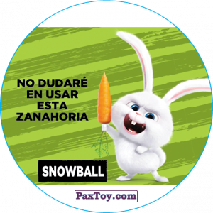 PaxToy.com 097 Snowball из Sabritas: La Vida Secreta De Tus Mascotas