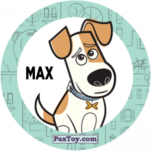PaxToy.com 101 Max (METAL) из Sabritas: La Vida Secreta De Tus Mascotas