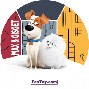 PaxToy.com 107 Max & Gisget (METAL) из Cheetos: La Vida Secreta De Tus Mascotas