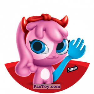 PaxToy.com  Фишка / POG / CAP / Tazo 115 Bunnie из Gamesa: Super Funki Punky