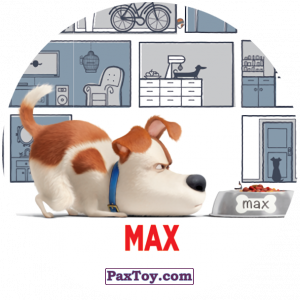 PaxToy.com  Фишка / POG / CAP / Tazo 116 Max (METAL) из Cheetos: La Vida Secreta De Tus Mascotas