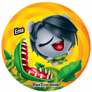 PaxToy.com  Фишка / POG / CAP / Tazo 177 Ema из Gamesa: Super Funki Punky