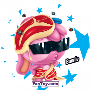 PaxToy.com  Фишка / POG / CAP / Tazo 197 Bunnie из Gamesa: Super Funki Punky