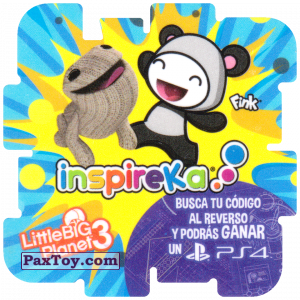 PaxToy.com - 17 Panda Fink из Inspireka: Registra Códigos Y Gana Un PS4 (Cheetos TAZOS / Q-Bitazos)